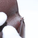 LOUIS VUITTON Damier Ebene Porte Cartes ID Bandouliere Case N60016 Auth 104403-11