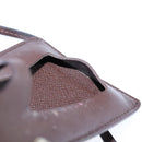 LOUIS VUITTON Damier Ebene Porte Cartes ID Bandouliere Case N60016 Auth 104403-20