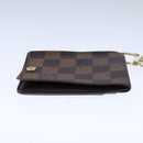 LOUIS VUITTON Damier Ebene Porte Cartes ID Bandouliere Case N60016 Auth 104403-4