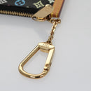 LOUIS VUITTON Monogram Multicolor Pochette Cles Purse Black M92654 Auth 104416SV-7