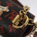 LOUIS VUITTON Catgram Sack Twist MM Shoulder Bag Marron M44408 LV Auth 104424SA-16