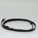 Salvatore Ferragamo Gancini Bag Canvas Leather 2way White Black Auth 104438AV-25