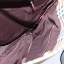 Burberrys Nova Check Tote Bag Canvas Leather Beige Auth 104451-16