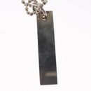 GUCCI Necklace metal Silver tone Auth 104454-10