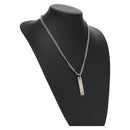GUCCI Necklace metal Silver tone Auth 104454-1