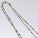 GUCCI Necklace metal Silver tone Auth 104454-6