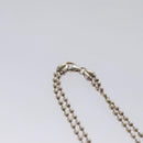GUCCI Necklace metal Silver tone Auth 104454-7
