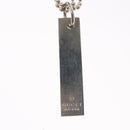 GUCCI Necklace metal Silver tone Auth 104454-9