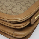 CELINE C Sulky Shoulder Bag PVC Beige Auth 104458-9