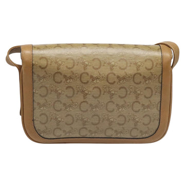 CELINE C Sulky Shoulder Bag PVC Beige Auth 104458 - 0