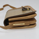 CELINE C Sulky Shoulder Bag PVC Beige Auth 104458-4