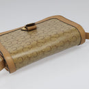 CELINE C Sulky Shoulder Bag PVC Beige Auth 104458-6