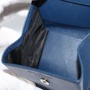 Salvatore Ferragamo Gancini Coin Purse Leather Black Auth 104463V-18