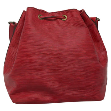 LOUIS VUITTON Epi Petit Noe Shoulder Bag Red M44107 LV Auth 104481 - 0