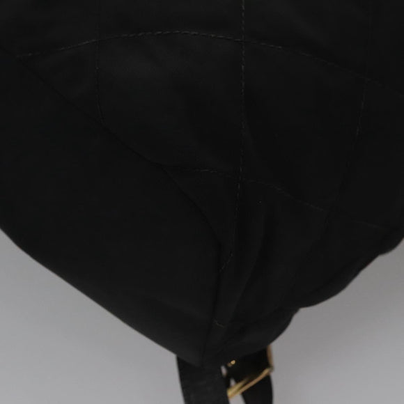 PRADA Backpack Nylon Black Auth 104486