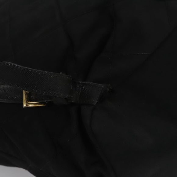 PRADA Backpack Nylon Black Auth 104486