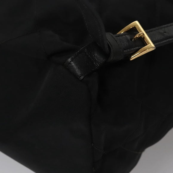 PRADA Backpack Nylon Black Auth 104486