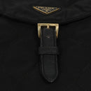 PRADA Backpack Nylon Black Auth 104486-20