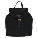 PRADA Backpack Nylon Black Auth 104486-13