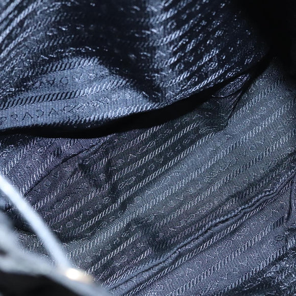 PRADA Backpack Nylon Black Auth 104486