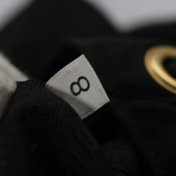 PRADA Backpack Nylon Black Auth 104486