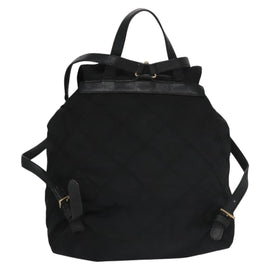 PRADA Backpack Nylon Black Auth 104486 - 0