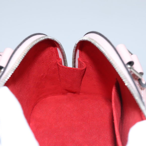 LOUIS VUITTON Epi Alma BB Hand Bag 2way Pink Rose Valerine M51961 Auth 104499S