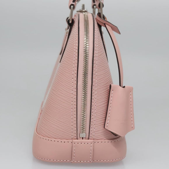 LOUIS VUITTON Epi Alma BB Hand Bag 2way Pink Rose Valerine M51961 Auth 104499S