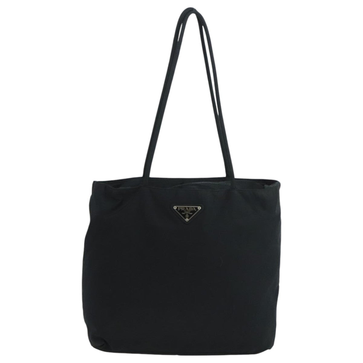 PRADA Tote Bag Nylon Black Auth 104505 - 0