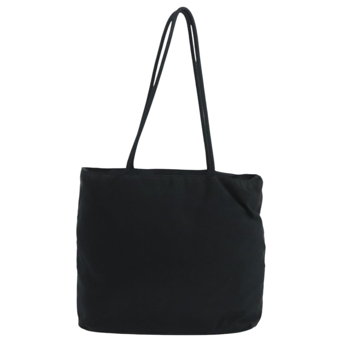 PRADA Tote Bag Nylon Black Auth 104505