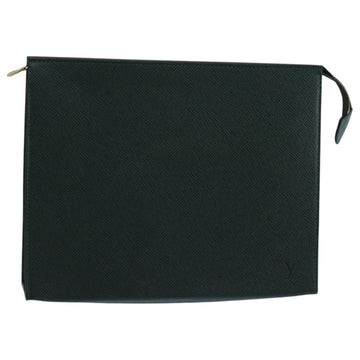 LOUIS VUITTON Taiga Poche Toilette 26 Pouch Epicea LV Auth 104523