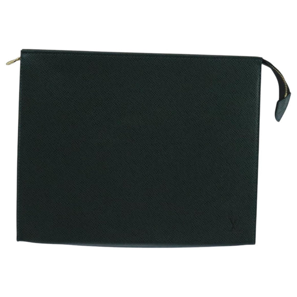 LOUIS VUITTON Taiga Poche Toilette 26 Pouch Epicea LV Auth 104523