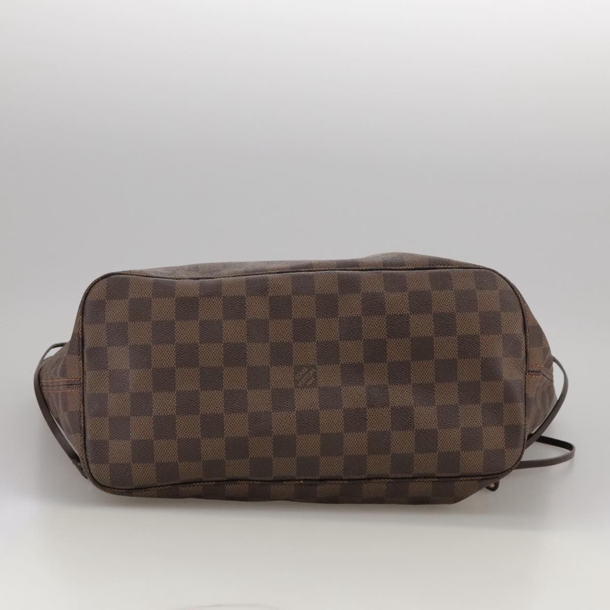 LOUIS VUITTON Damier Ebene Neverfull MM Tote Bag N51105 LV Auth 104546