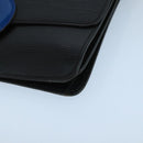 LOUIS VUITTON Epi Bicolor Free Run Shoulder Bag Black Blue M52415 LV Auth 104568-14