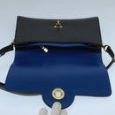 LOUIS VUITTON Epi Bicolor Free Run Shoulder Bag Black Blue M52415 LV Auth 104568-18