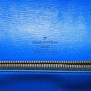 LOUIS VUITTON Epi Bicolor Free Run Shoulder Bag Black Blue M52415 LV Auth 104568-19