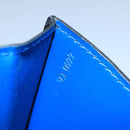 LOUIS VUITTON Epi Bicolor Free Run Shoulder Bag Black Blue M52415 LV Auth 104568-12