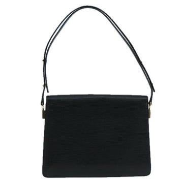 LOUIS VUITTON Epi Bicolor Free Run Shoulder Bag Black Blue M52415 LV Auth 104568 - 0