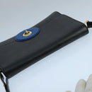 LOUIS VUITTON Epi Bicolor Free Run Shoulder Bag Black Blue M52415 LV Auth 104568-6