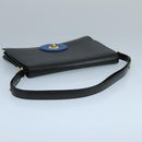 LOUIS VUITTON Epi Bicolor Free Run Shoulder Bag Black Blue M52415 LV Auth 104568-7