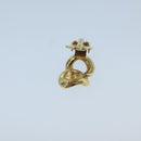 Christian Dior Earring metal Gold Tone Auth 104569-10
