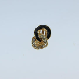 Christian Dior Earring metal Gold Tone Auth 104569 - 0