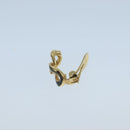 Christian Dior Earring metal Gold Tone Auth 104569-6