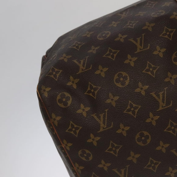 LOUIS VUITTON Monogram Keepall 60 Boston Bag M41422 LV Auth 104630