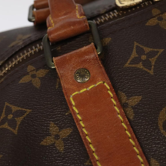 LOUIS VUITTON Monogram Keepall 60 Boston Bag M41422 LV Auth 104630