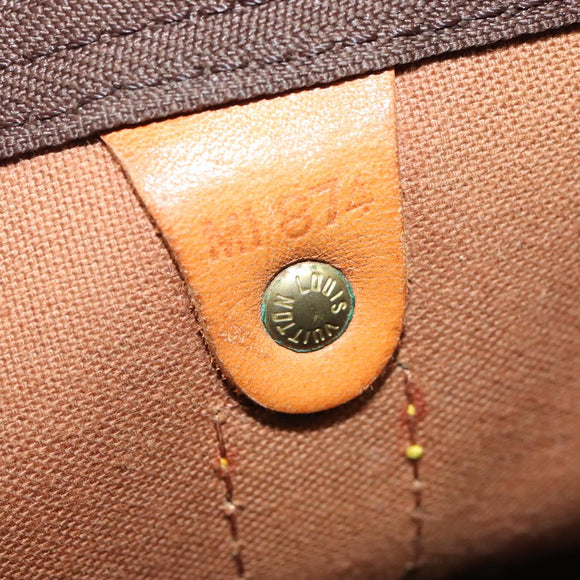 LOUIS VUITTON Monogram Keepall 60 Boston Bag M41422 LV Auth 104630