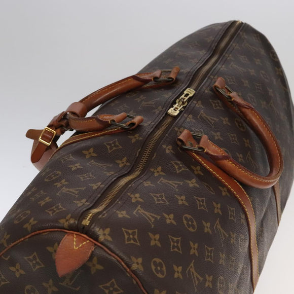 LOUIS VUITTON Monogram Keepall 60 Boston Bag M41422 LV Auth 104630