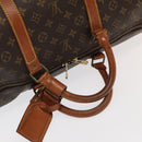 LOUIS VUITTON Monogram Keepall 60 Boston Bag M41422 LV Auth 104630-7