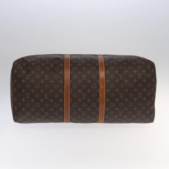 LOUIS VUITTON Monogram Keepall 60 Boston Bag M41422 LV Auth 104630