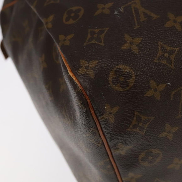 LOUIS VUITTON Monogram Keepall 60 Boston Bag M41422 LV Auth 104649